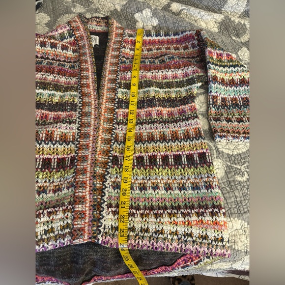 Anthropologie DRA Los Angeles YOKO Colorful Kimono /Cardigan Jacket - Picture 10 of 11